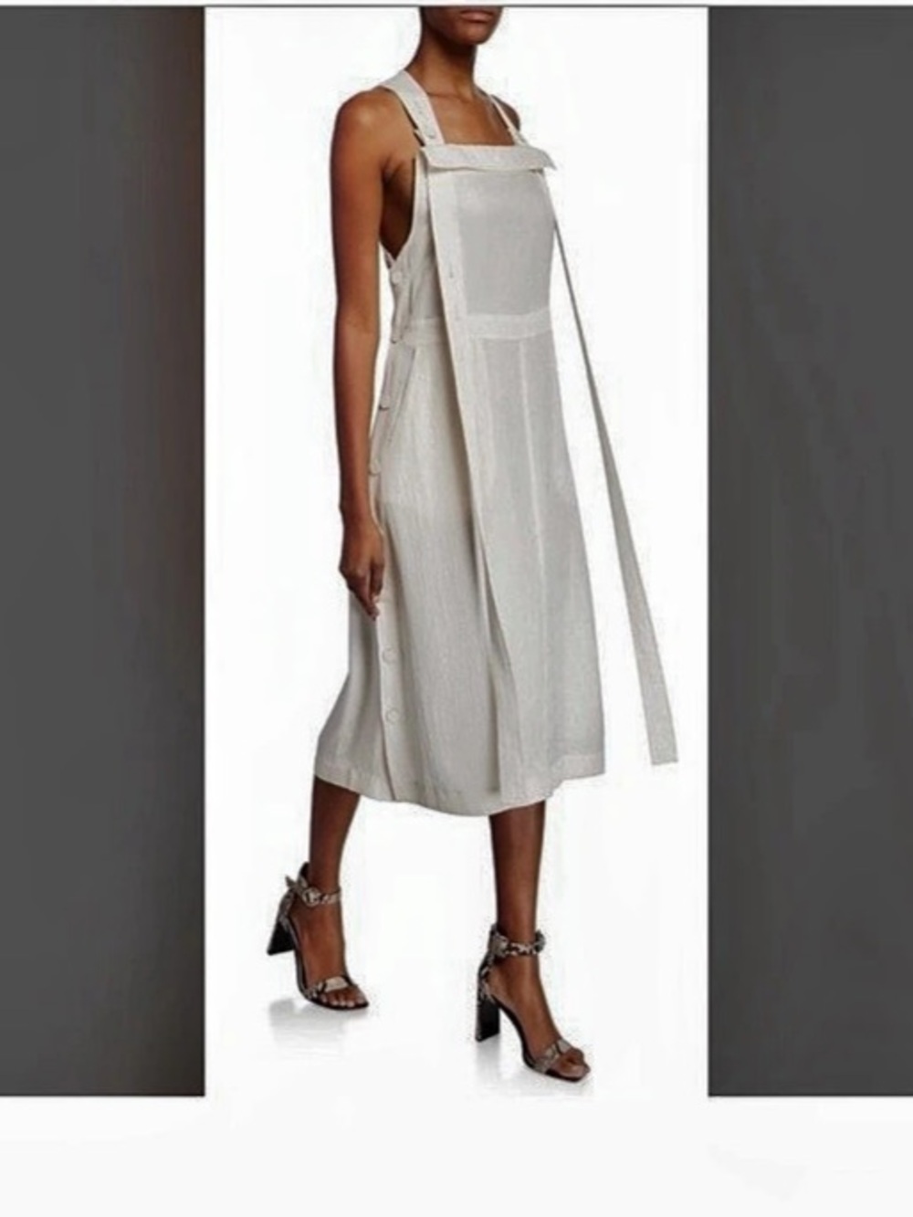 Rag & Bone White Midi Dress Like New